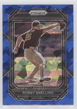 2023 Panini Prizm Blue Ice Prizm Robby Snelling #169