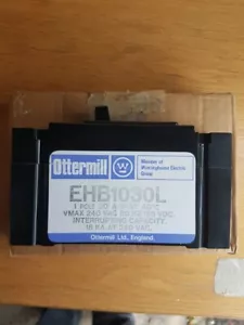 OTTERMILL 30 AMP 18kA MCCB EHB1030L 240V 50HZ WESTINGHOUSE *NUOVO* - Foto 1 di 3