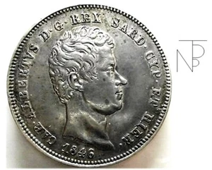 Savoia-Sardegna (Carlo Alberto) 2 LIRE 1846 Torino - Imagen 1 de 11
