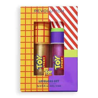 Revolution Beauty X Disney Toy Story To Infinity And Beyond Lipgloss Duo Set New - Image 1 of 4
