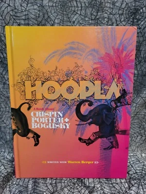 Hoopla Crispin Porter + Alex Bogusky Hardcover Advertising Art Book Rare - Image 1 of 4