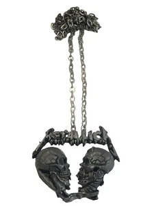 Original Vintage Metallica Metal Cadena Colgante Heavy Metal Rock Memorabilia 1993 - Imagen 1 de 12