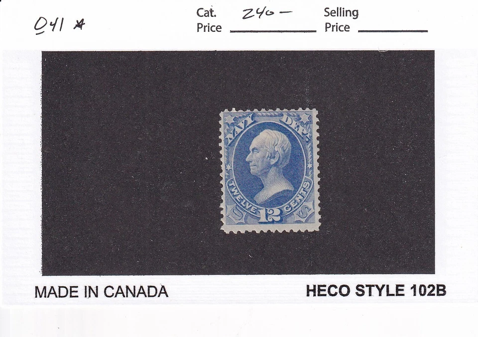 Oficial del Departamento de Marina 12c, Sc #O41, MH (62718) Foto 1 de 1