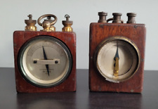 EDISON & SWAN WW1 Galvanometer 1916 No 11946 Q & I and another unmarked Meter