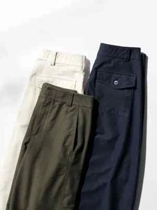 UNIQLO Jersey Barrel Pants S-3XL Off White/Olive/Navy Tapered Women 475344 NWT - Picture 1 of 13