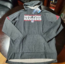 New York Rangers adidas Long Sleeve P/O Hoody Squad Xl