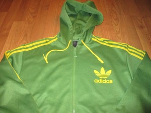olive green adidas hoodie