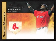 2012 Topps Golden Moments (Series 2)  David Ortiz #GM-21 Boston Red Sox