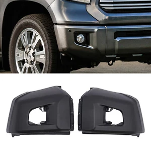 Front Bumper Ends Caps End Cover Fits Toyota Tundra Left & Right Side 2014-2021 - Picture 1 of 21