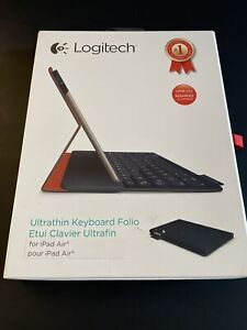 Logitech 920-005985 Magnetic Ultrathin Keyboard Folio for iPad Air New Open Box