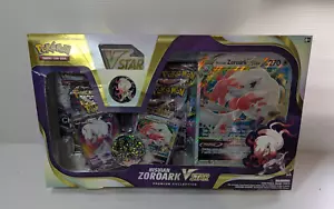 Pokémon TCG HISUIAN ZOROARK VSTAR Premium Collection Box NEW Factory Sealed Pack - Picture 1 of 5