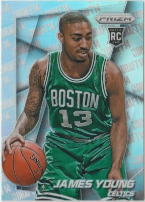 Panini Prizm James Young Silver Prizm Variations #45 Rookie RC 2014-15 Foto 1 de 2