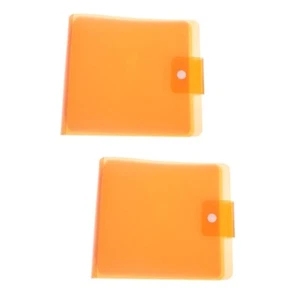2 Pcs CD-Aufbewahrungsbox Reisen DVD-Aufbewahrungsbox DVD-Aufbewahrungshüllen - Bild 1 von 12