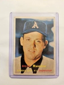 1957 Topps #207 Billy Hunter - Bild 1 von 2