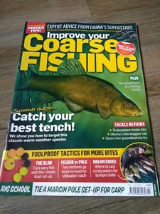 Improve Your Coarse Fishing Magazine Issue 390 June 7 July 5 2022 Brand New - Picture 1 of 3