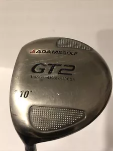 Adams GT2 Titanium 430cc 10° Driver Graphite Tight Lies Regular Flex Shaft LH - Picture 1 of 10