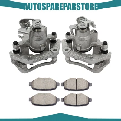 后制动卡钳带陶瓷垫适用于 2011 - 2019 年福特探险者 10 - 14 福特 Flex — 第 1/4 张图片