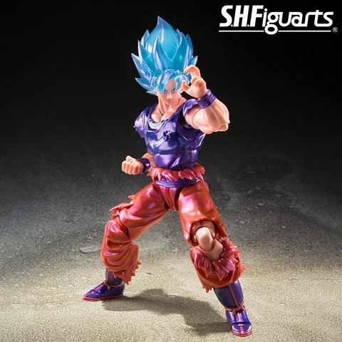 Bandai S.H.Figuarts Dragon Ball Super SSGSS Son Goku Kaio-Ken V Jump Version SHF Cover