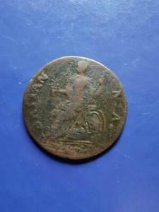 1787 Machine's Mills 1/2 Pence PCGS Genuine Environmental Damage - Bild 1 von 5