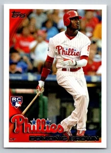 2010 Topps Update Series - Domonic Brown #US-318 (RC) - Picture 1 of 2