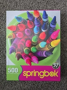 Twist of Color 500 Piece Jigsaw Puzzle Springbok - Picture 1 of 1