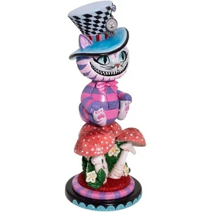 Hollywood Cheshire Cat Alice in Wonderland Christmas Nutcracker 15 Inch New - Picture 1 of 4