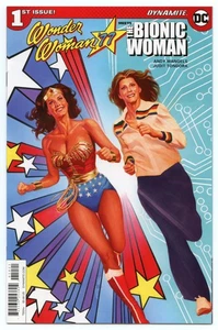 Wonder Woman '77 Meets the Bionic Woman #1 DC Dynamite Comics Gemini Mailer - Bild 1 von 2