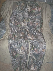 Medium Camo Bib Overalls Non Insulated Bibs Kanati Camo Waterproof Scent Control - Picture 1 of 8