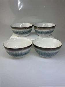 LAURIE GATES Reactive Glazed Stoneware STOWE 6.5" Cereal Bowls Set of 4 - Picture 1 of 14