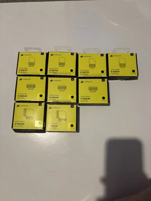 Corsair Hydro x Series XF Hardline Compression Fittings, 14mm OD, Black - Image 1 of 4