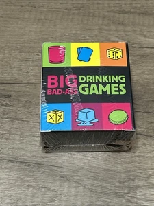 Big Bad-Ass Drinking Games Set by Running Press Board Game - Picture 1 of 5