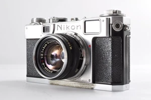 Nikon S2 Late Rangefinder w/Nikkor-H.C HC 5cm 50mm f2 [Exc+3] Japan / 1364#45 - Picture 1 of 17