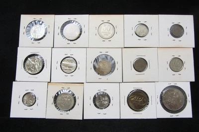 MODERN RUSSIA/CCCP COIN LOT - 15 COINS - 1954, 1960s AND UP - Image 1 of 4