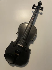 Stentor Harlequin Violin Outfit, Black, 1/2 - Picture 1 of 7