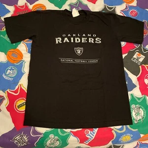 Vintage 1990s NFL Oakland Raiders Super Bowl Football Tee - Picture 1 of 4