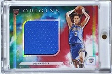 2021 Origins Josh Giddey Rookie #PATCH RED /49 Jumbo Jersey RC - Rare