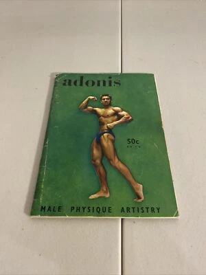 ADONIS январь 1962 том. Журнал Beefcake для геев мужского телосложения 16 шт. - Изображение 1 из 2