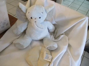 Brookstone Elephant Plush Animal pouch and heat pack baby lovey bean bag warm - Picture 1 of 2