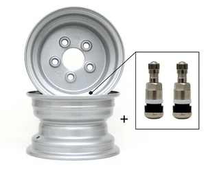 2x Caravan Pkw Anhänger Felge Anhängerfelge 6.00 x 10 Zoll H2 ET-4 5-LK 5/67/112 - Bild 1 von 9
