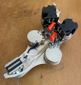 Epiphone SG 50's cableado 500k CTS ollas de latón bobina de empuje/tire conmutación dividida - Imagen 1 de 7