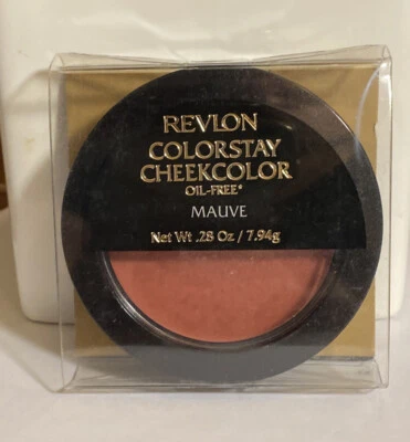 REVLON Colorstay Cheekcolor Oil Free ~MAUVE~ 0.28 OZ NEW - Image 1 of 2