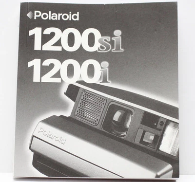 Polaroid Spectra 1200si 1200i Instant Film Camera Manual Guide Instructions - Image 1 of 4