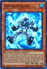 Ygo-3X-Near Mint-Crystron Quan - Inov-En015 - Super Rare - 1St Edition-Invasion: