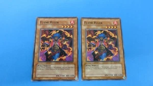 2x FLAME RULER MONSTER UNLIMITED EDITION FET-EN031 COMMON YUGIOH NM - Picture 1 of 2