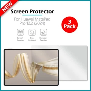 3-Pack LCD Clear HD Screen Protector for Android Huawei MatePad Pro 12.2 (2024) - Picture 1 of 4