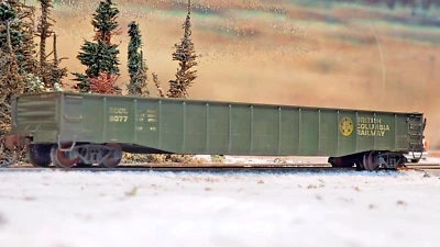 Life-Like Proto 2000 - HO - British Columbia Railway (BCR) 50' Gondola - Custom - Image 1 of 4