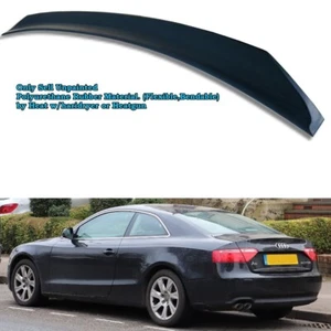 TaVbe 284H Rear Duckbill Trunk Spoiler Wing Fits 2007~2016 Audi RS5 S5 Coupe - Picture 1 of 7