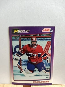 PATRICK ROY 🏆1991 SCORE #75 CANADIENS NHL Hockey Card🏆 - Bild 1 von 2