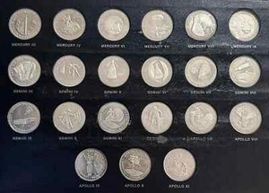 First edition proof set of the 'Men in Space Series' by The Danbury Mint - Picture 1 of 5