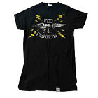 Foo Fighters 2008 Eagle & Lightning Bolts Bay Island T-Shirt Black Sz Small -B
